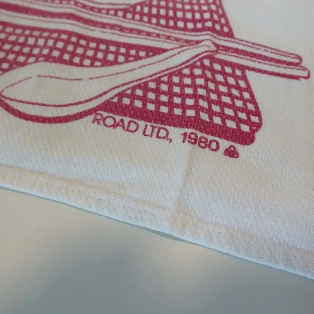 Vintage Cane Haul Road Ltd. Duck Soup and Sausage Eggs & Rice Kitchen Towel Set